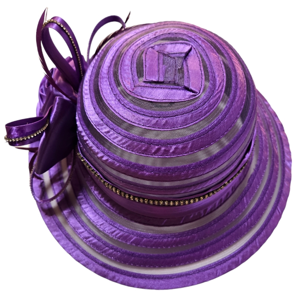 ``RH25727 Purple Women’s Derby Sun Hat